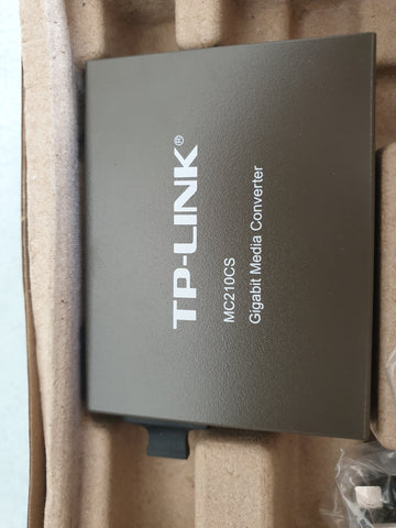 TP-Link Gigabit Single-Mode Media Converter (MC210CS)